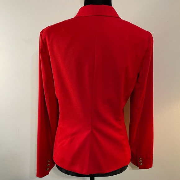 Banana Republic Red Jacket/Blazer Size 10 - Picture 2 of 7